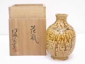 松阪萬古窯造　花瓶